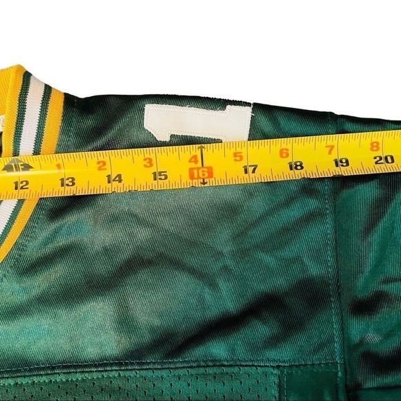Green Back Packers Aaron Rodgers Youth NFL Football Jersey — SZ M Like NEW! - Picture 10 of 11